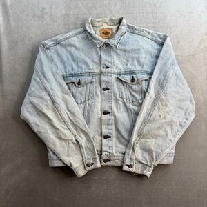 Vintage Hard Rock Cafe‎ Orlando Denim Jean Jacket Embroidered Women's XL
